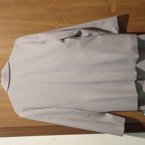 Lew Magram Collection Gray Pinstripe Suit Vintage New - Picture 12 of 16